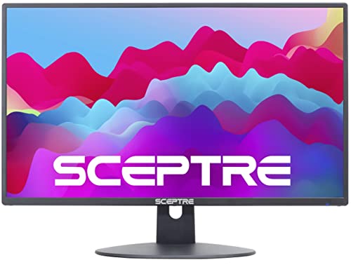 Sceptre 22" LED Monitor with 99% sRGB HDMI X2 VGA Build-In Speakers