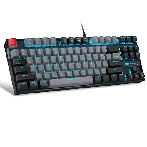 MageGee 75% Mechanical Gaming Keyboard - Grey/Black