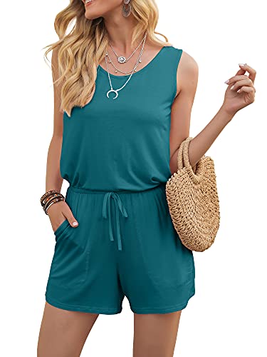 Comfortable and Stylish DouBCQ Womens Summer Romper
