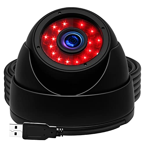 ELP 1080P Dome Camera with IR LED Night Vision