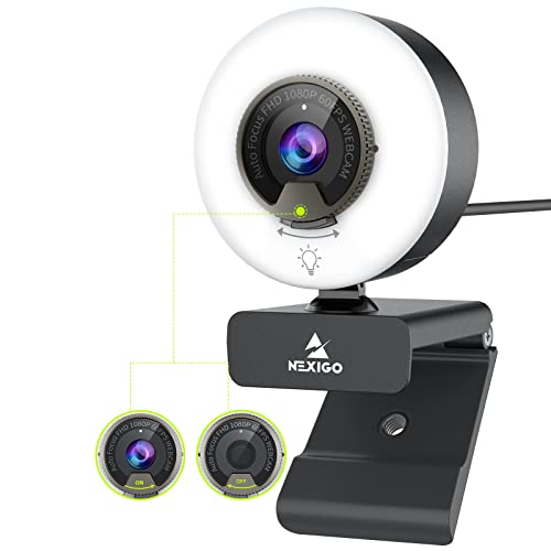 NexiGo N960E Webcam with Light