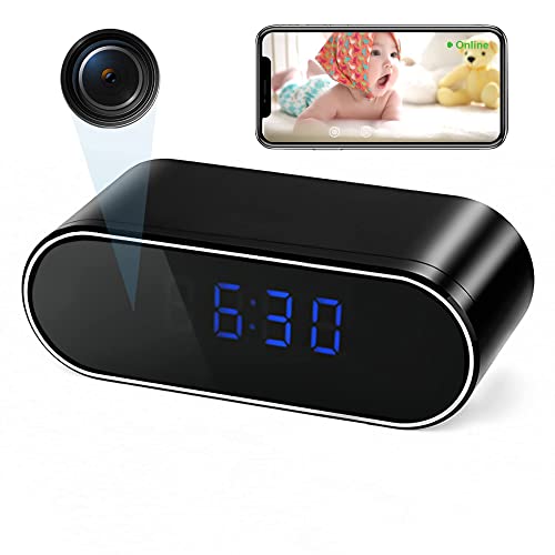Versatile Wireless Security Camera with Alarm Clock