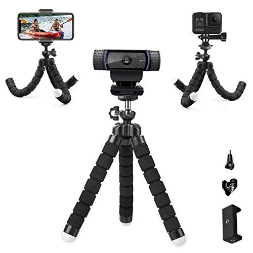 Flexible Webcam Stand and Cell Phone Tripod