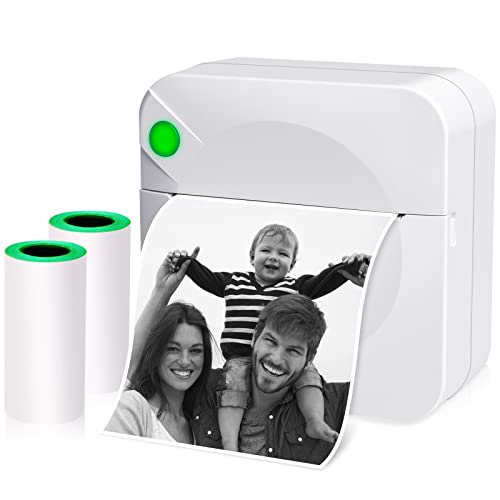 Portable Thermal Printer for Label, Sticker Memo, Receipt, Text, Photo Printers