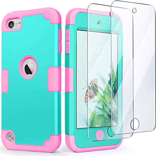 iPod Touch 7 Case with 2 Screen Protectors