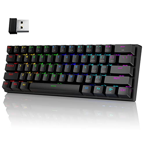 Wireless Gaming Keyboard - Compact and Versatile