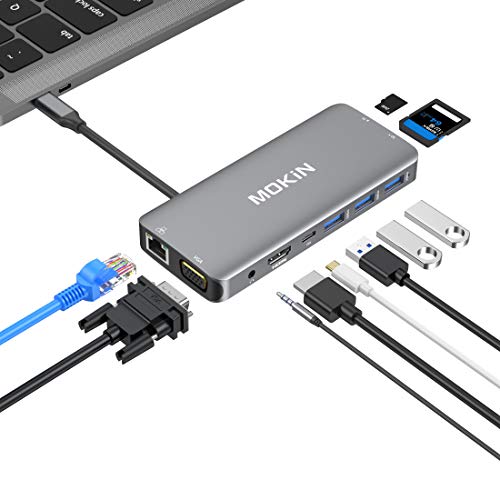 10-in-1 USB C Hub Multiport Adapter