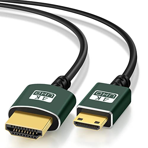 Thsucords Thin Mini HDMI to HDMI Cable