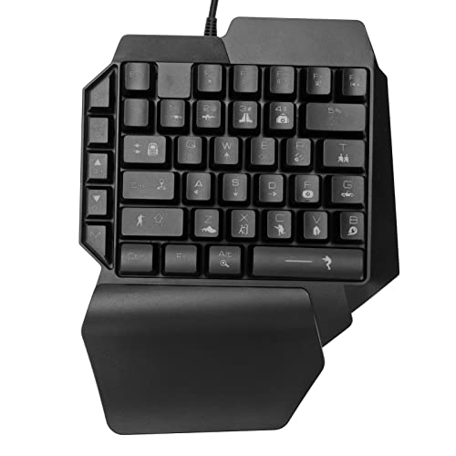 RGB Backlit One Handed Gaming Keyboard