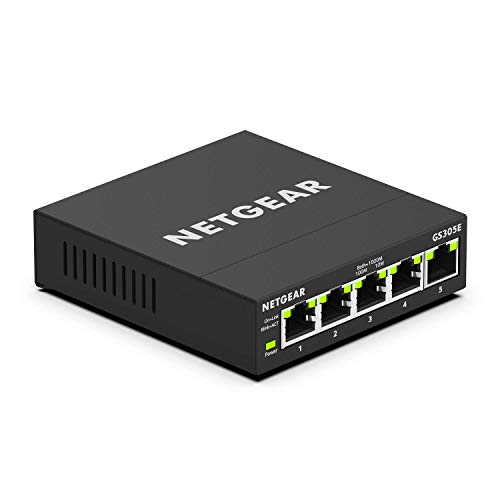NETGEAR 5-Port Gigabit Ethernet Plus Switch