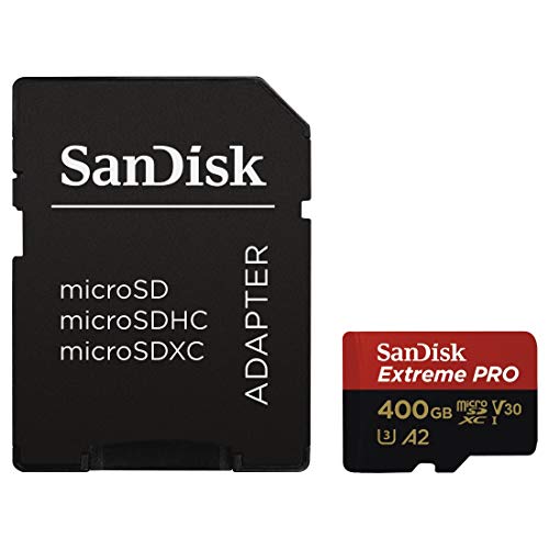 SanDisk Extreme Pro Micro SDXC 400GB Memory Card