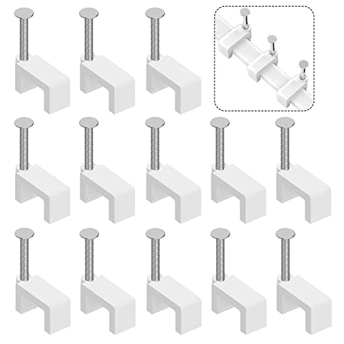 Cable Clips Cable Clamps 100 Pcs - Organize and Secure Your Cables