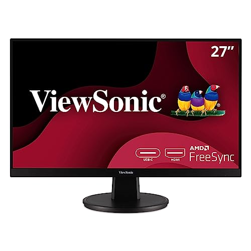 ViewSonic 24 Inch Full HD USB C Monitor