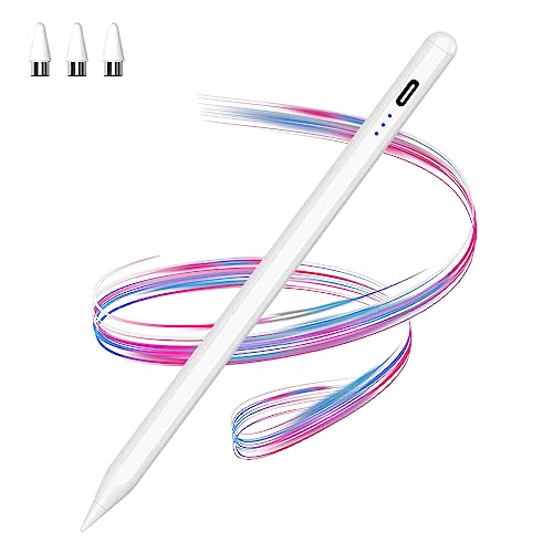POM Tip Magnetic iPad Pencil - Rechargeable Tablet Stylus Pen