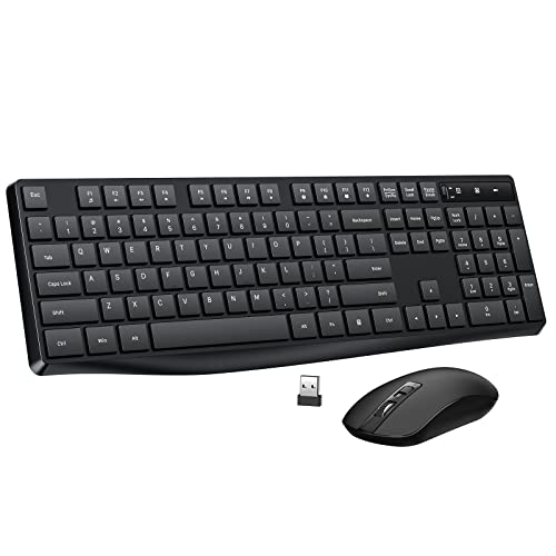 Lovaky Wireless Keyboard and Mouse Combo