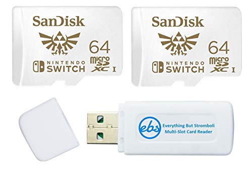 SanDisk Nintendo Switch 64GB SD Card Bundle