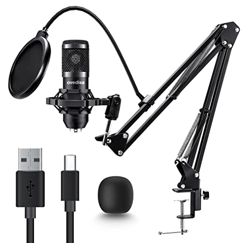 Professional USB Microphone with Advanced Sound Chipset