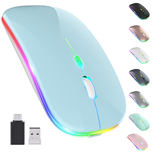 Slim Silent LED Wireless Mouse