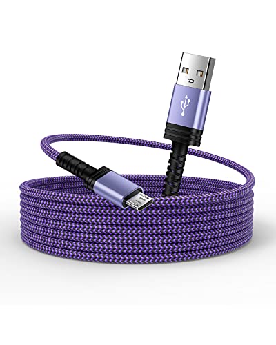 AILKIN Micro USB Charging Cable - Fast and Durable Purple Cord