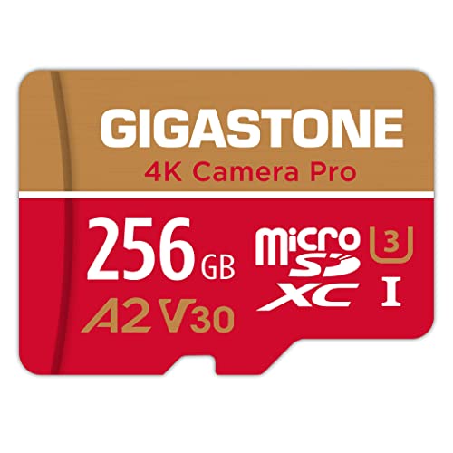 Gigastone 256GB Micro SD Card - High-Speed and Versatile Storage