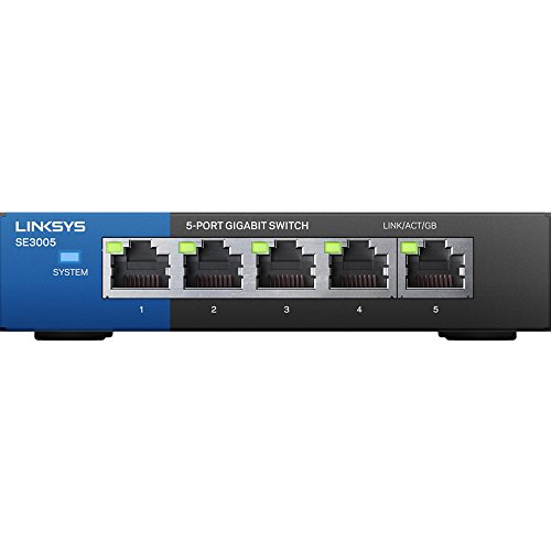 Linksys SE3005: 5-Port Gigabit Ethernet Switch