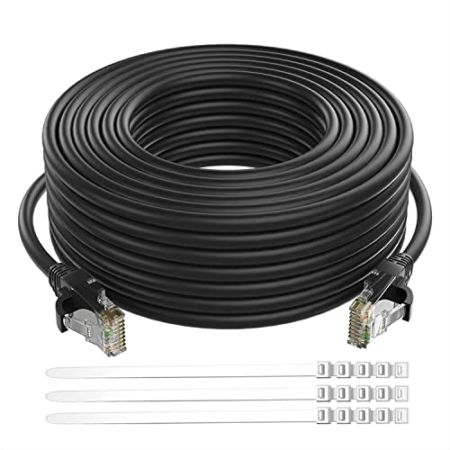 Adoreen Cat 6 Ethernet Cable 150 ft-Black