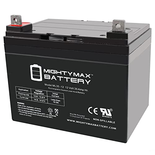 Mighty Max Battery ML35-12 - Reliable 12V 35 AH SLA Battery