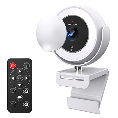 NexiGo N940E 1080P Webcam with Remote Control