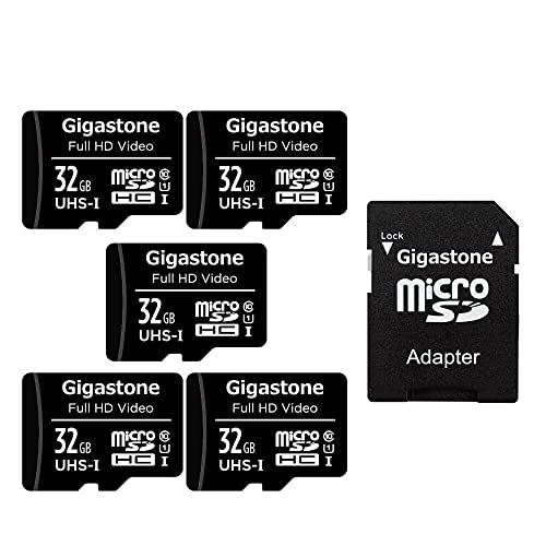 Gigastone 32GB Micro SD Card Pack