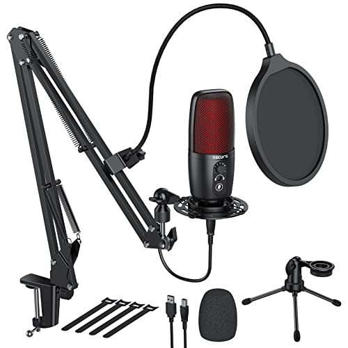 TECURS USB Microphone Kit