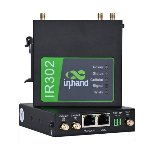 InHand Networks IR302 Industrial IoT 4G LTE VPN Cellular Router