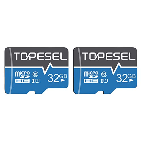 TOPESEL 32GB Micro SD Card 2 Pack