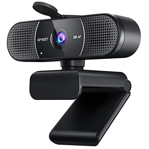 EMEET C960 2K Webcam with Microphone