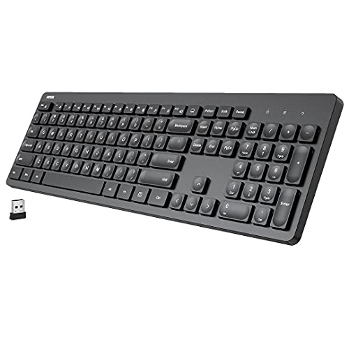Arteck Wireless Keyboard - Compact, Full-Size, and Wireless