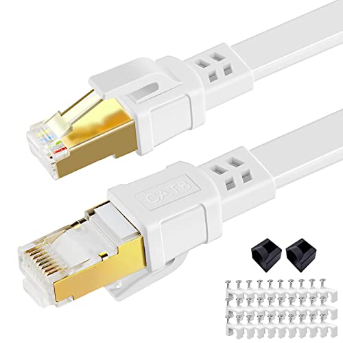 High-Speed Cat 8 Ethernet Cable 30 ft