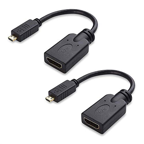 Micro HDMI to HDMI Adapter (2-Pack)