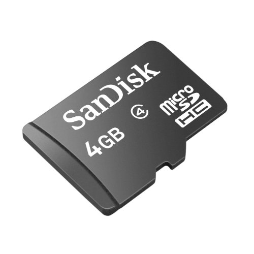 Reliable and Affordable: SANDISK 4GB Micro SDHC Memory Card