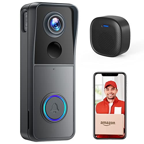 XTU Wireless Video Doorbell with Motion Zones & Voice Changer