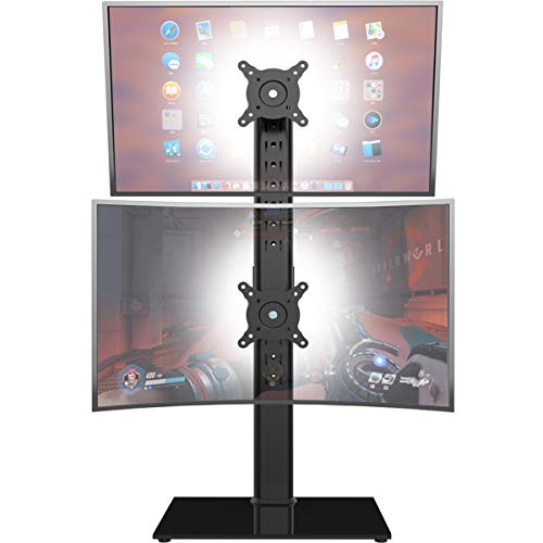 Vertical Stack Screen Free-Standing Monitor Riser