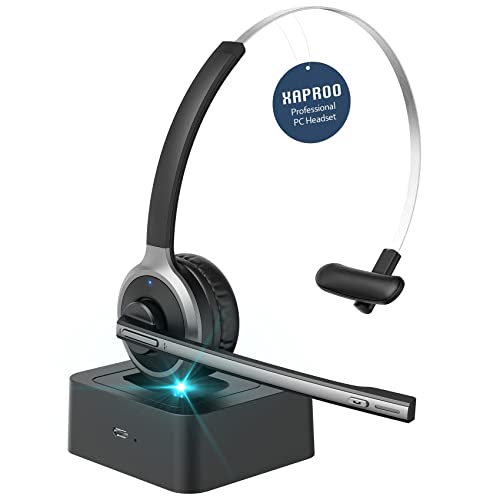 XAPROO Wireless Headset with Microphone for PC