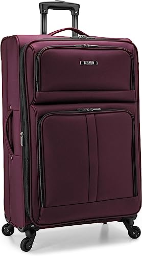U.S. Traveler Anzio Burgundy Luggage