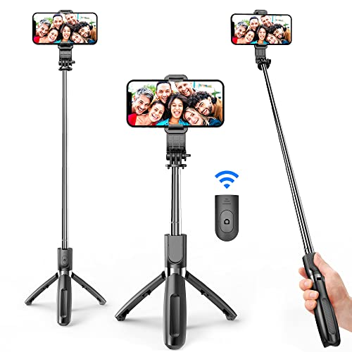 Portable Selfie Stick with Wireless Remote