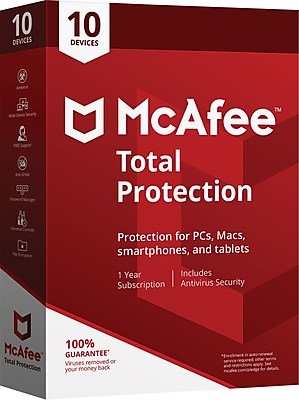 Ultimate Cybersecurity: McAfee Total Protection 10 Devices
