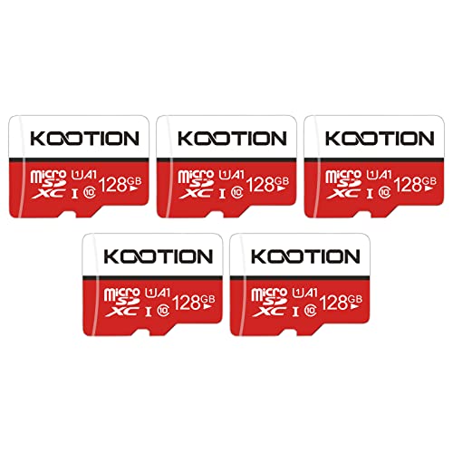KOOTION 128GB Micro SD Cards 5-Pack