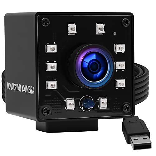 ELP USB 1080P Fisheye Infrared Webcam PC Camera
