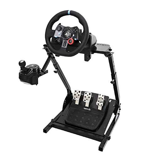 CXRCY Racing Wheel Stand - Adjustable Foldable Gaming Racing Simulator