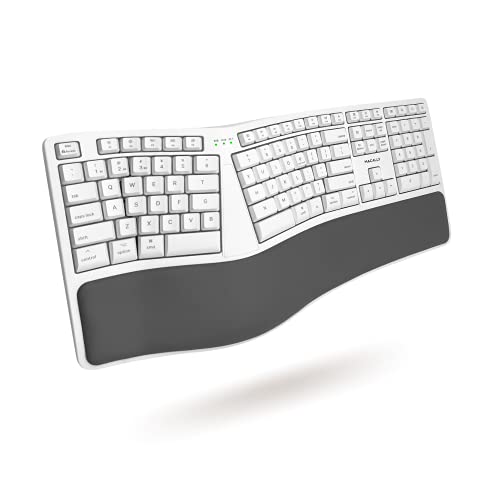 Macally Wireless Ergonomic Keyboard for Mac
