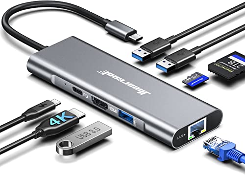 Hiearcool USB C Hub Ethernet: Versatile Multi-Port Adapter