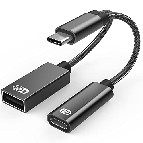 AuviPal 2-in-1 USB Type C Adapter