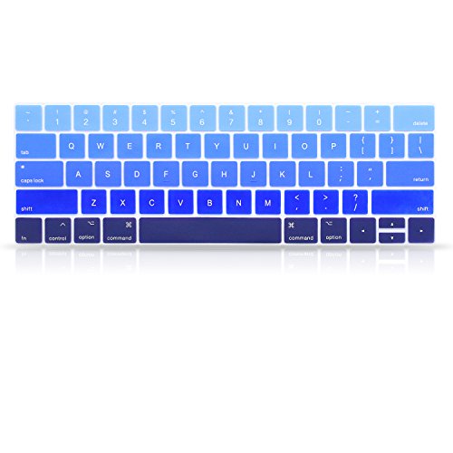 Blue Gradient Keyboard Cover for MacBook Pro